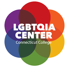 The rainbow logo of the LGBTQIA Center