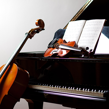 Image of violin and piano