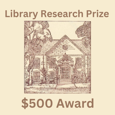 Library Research Prize $500 Award