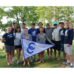 The coed sailing team placed 16th at the national finals in Maryland, finishing ahead of Harvard and Brown.