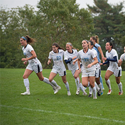 The Connecticut College women's soccer team is ranked No. 22 in the country and third in New England, outscoring opponents 31-6.