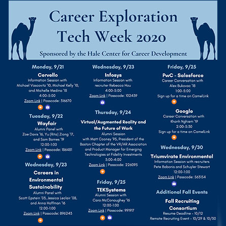 The poster for the STEM Career Week