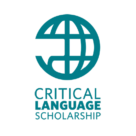The logo for the Critical Language scholarship program