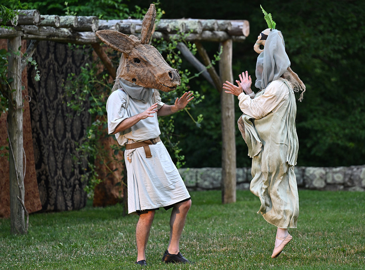 A still from this summer's its Shakespeare in the Arboretum