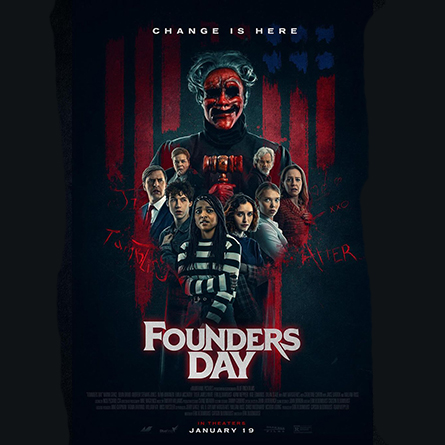 ‘Founders Day,’ a satirical political slasher by filmmaker Carson Bloomquist ’18, hits theaters everywhere