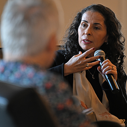 Author Laila Lalami speaks at Conn
